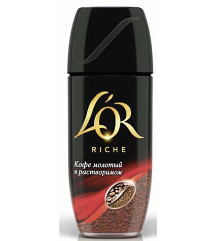 Кофе L`OR Riche натуральный растворимый сублимированный, 95г
