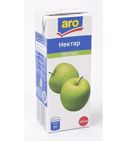 Нектар ARO Яблоко, 0.2л