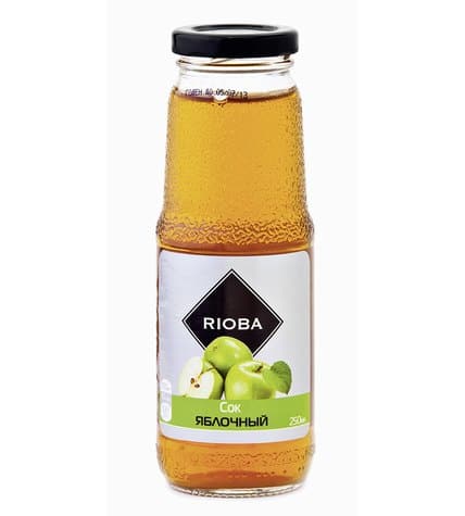 Сок RIOBA яблочный, 0,25л