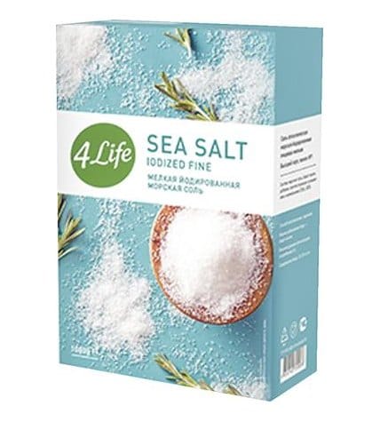Морская соль 4LIFE мелкая, 1кг