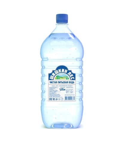 Питьевая вода ШИШКИН ЛЕС негазированная, 1,75 л