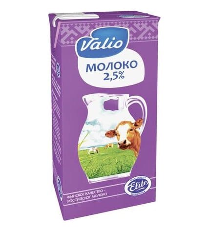 Молоко VALIO 2,5%, 1л