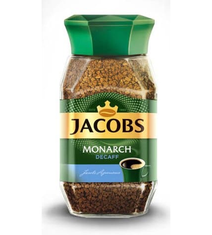 Кофе JACOBS MONARCH Decaf без кофеина, 95г