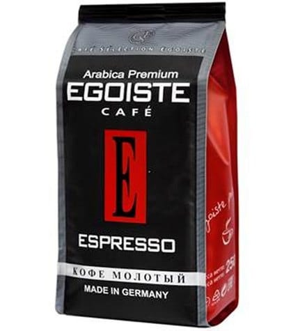 Кофе молотый EGOISTE Espresso, 250 г
