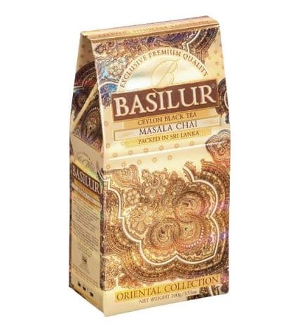 Чай черный BASILUR Masala Chai листовой, 100г