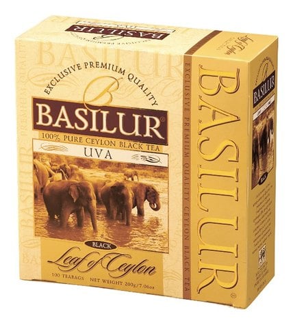 Чай черный пакетированный BASILUR UBA, 100х2г