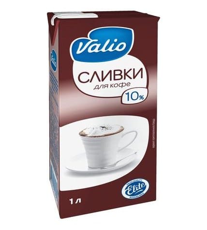 Сливки для кофе VALIO, 1л