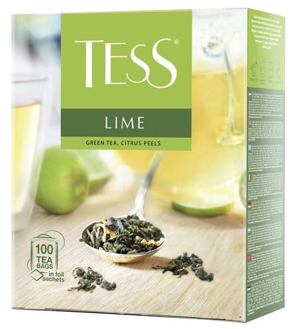 Чай пакетированный TESS Lime, 100х1,5 г