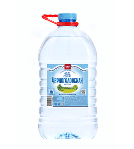 Черноголовская Вода природная питьевая негазированная 5 л
