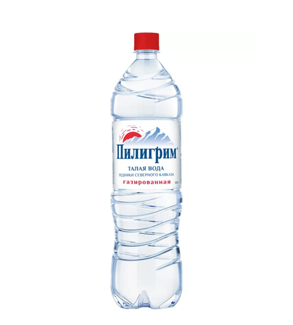 Питьевая вода «Пилигрим» 0,5 л газированная (12 шт/упак) купить