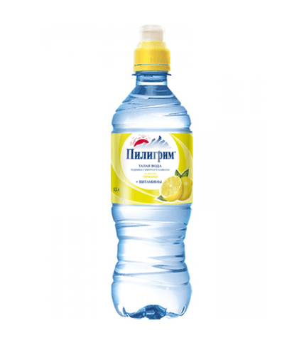 Питьевая вода «Пилигрим» лимон 0,5 л (8 шт/упак)