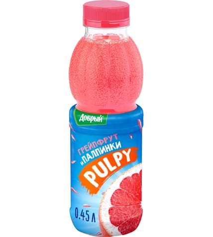 Сокосодержащий напиток PULPY Грейпфрут, 0,45л