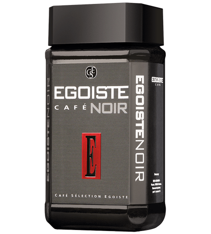 Кофе растворимый EGOISTE Noir, 100 г