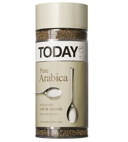 Кофе растворимый TODAY Pure Arabica, 95г