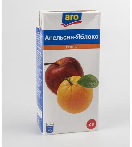 Нектар ARO апельсин-яблоко, 2л