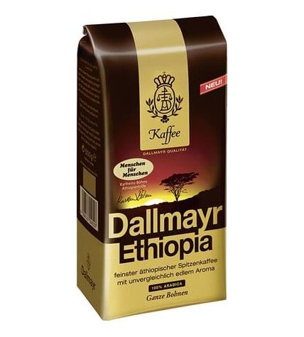 Кофе молотый DALLMAYR эфиопия зерно, 500г