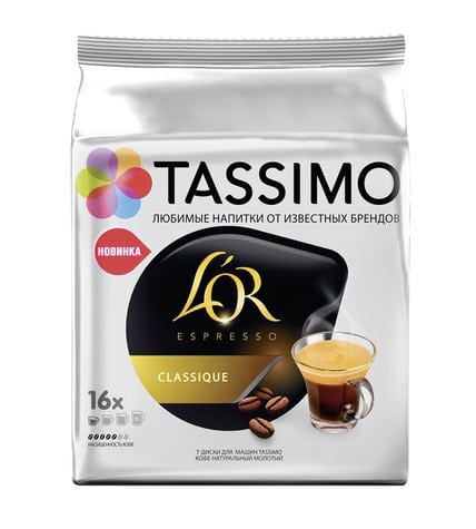 Кофе TASSIMO L’OR CLASSIQUE 112 г