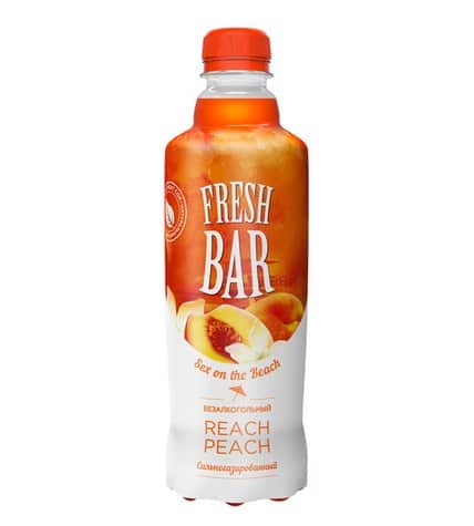Напиток FRESH BAR Sex on the Beach сильногазированный в упаковке, 4х0,48л