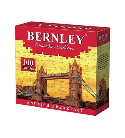 Чай BERNLEY черный пакетированный, 100х2г