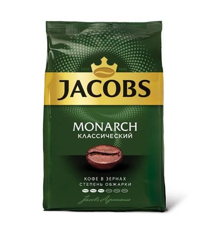 Кофе JACOBS Monarch классический в зернах, 800 г