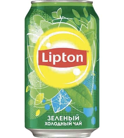 Чай холодный LIPTON зеленый, 0,33 л
