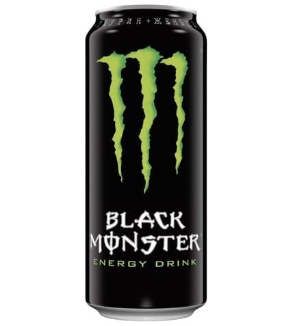 Энергетический напиток BLACK MONSTER, 0,5л