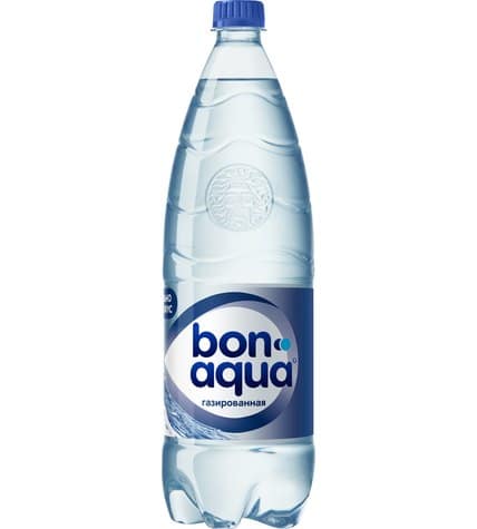 Питьевая вода BONAQUA газированная, 1,5 л