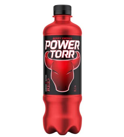 Энергетический напиток POWER TORR Red пэт, 0,5 л