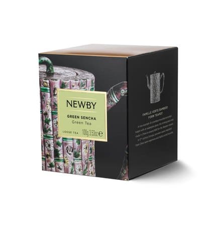 Чай зеленый NEWBY Green Sencha листовой, 100г