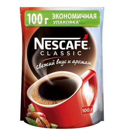 Кофе растворимый NESCAFE Classic, 100г