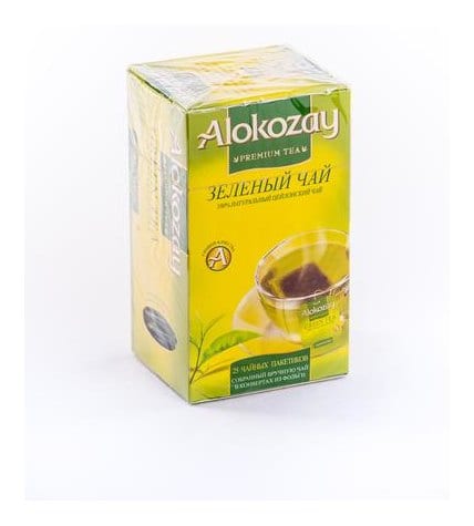 Чай зеленый ALOKOZAY, 25х2,5 г