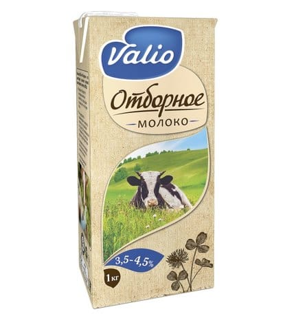 Молоко VALIO отборное 3,5-4%, 1кг