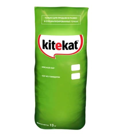 Сухой корм для кошек KITEKAT мясной пир 15кг