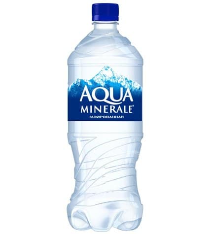 Вода минеральная AQUA MINERALE газированная, 1л