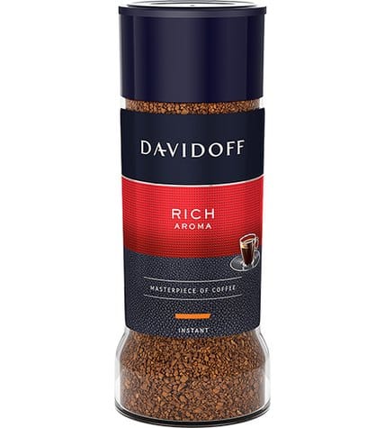 Кофе растворимый сублированный DAVIDOFF Rich Aroma, 100 г