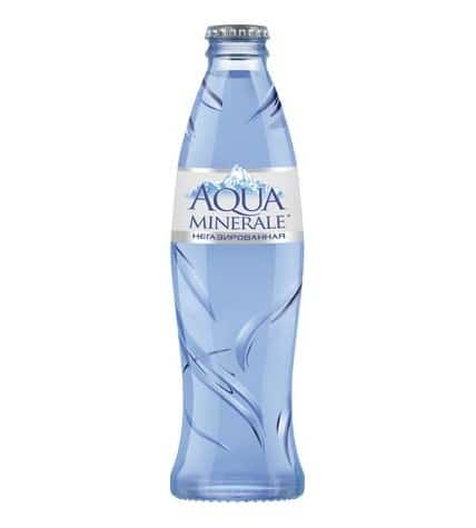 Вода питьевая AQUA MINERALE негазированная, 0,26л