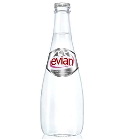 Питьевая вода EVIAN стекло, 0,33л