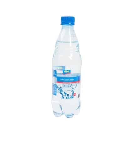 Питьевая вода ARO Газированная, 0,5 л