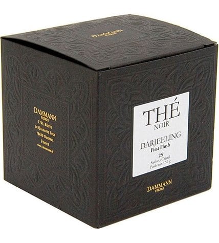 Чай черный Dammann Darjeeling в пакетиках 2 г 25 шт