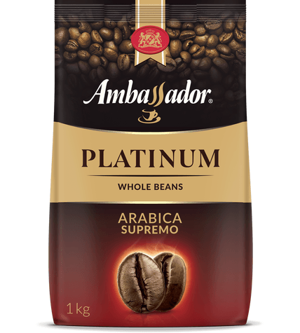 Кофе Platinum Ambassador в зернах 1 кг