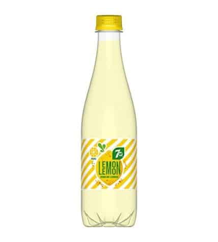 Газированный напиток 7UP Lemon Искрящийся лимонад 0,5 л (12 шт)