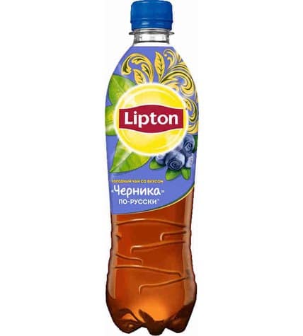 Чай Lipton холодный черника 0,5 л