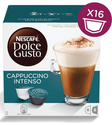 Кофе Nescafe Dolce Gusto Cappuccino Intenso капсульный 8 шт