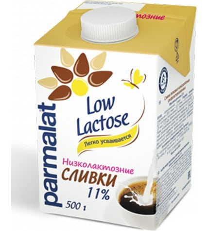 Сливки Parmalat низколактозные 11% 500 г