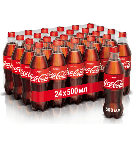 Газированный напиток Coca-Cola Classic 0,5 л купить