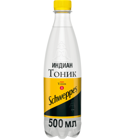 Газированный напиток Schweppes Индиан Тоник 0,5 л в пластиковой бутылке (24 шт)