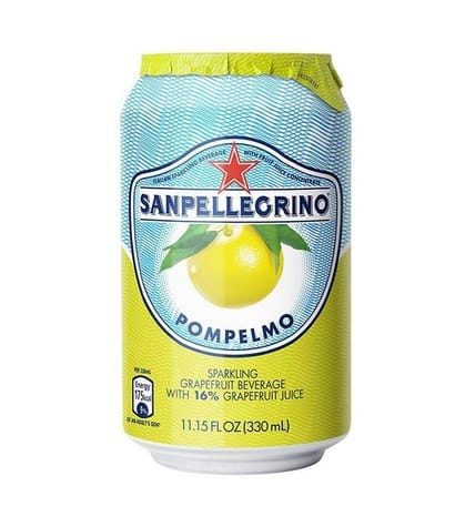Напиток San Pellegrino сокосодержащий со вкусом грейпфрута 0,33 л