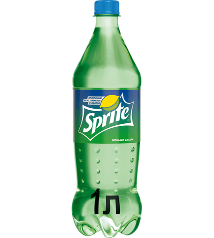 Газированный напиток Sprite 1 л в пластиковой бутылке (12 шт)