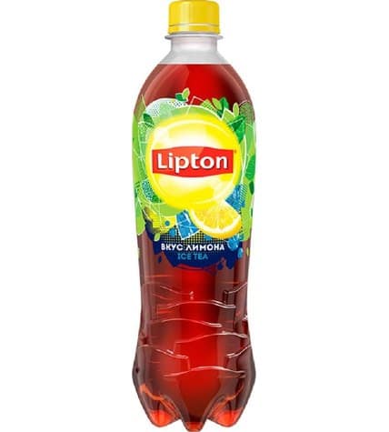 Холодный чай Lipton лимон в пластиковой бутылке 0,5 л (12 шт)
