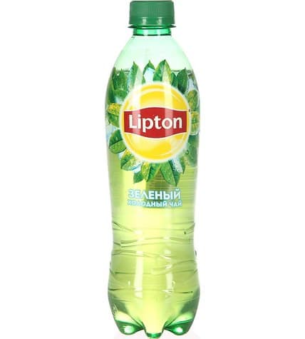 Холодный чай Lipton зеленый в пластиковой бутылке 0,5 л (12 шт)